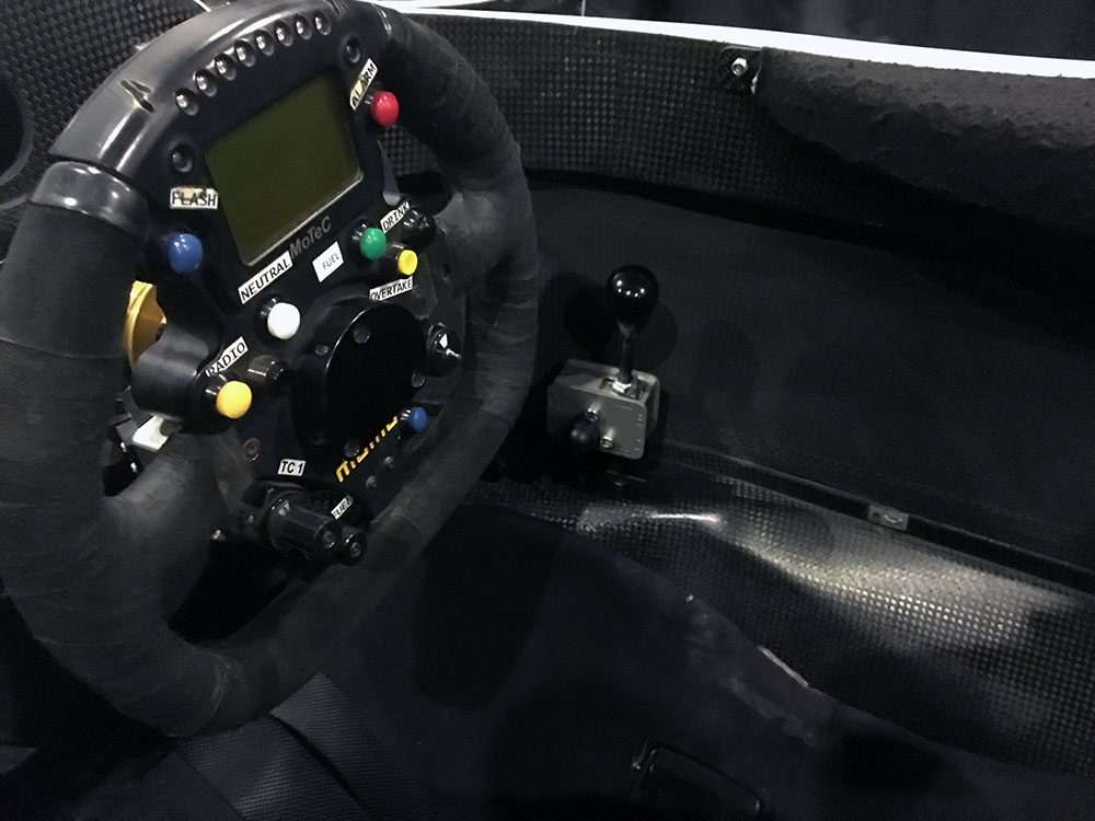 TIGA Racecars Simulator - Sequential Gearlever